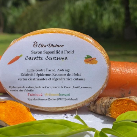 SAVON CAROTTE CURCUMA