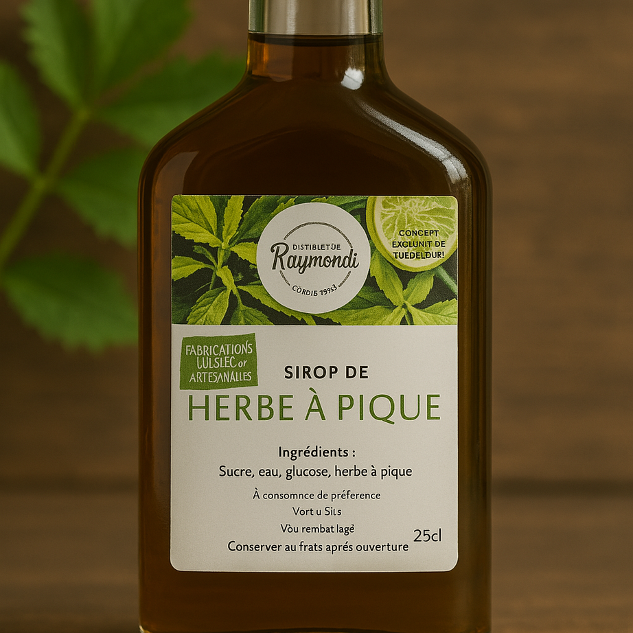 SIROP HERBE À PIQUE