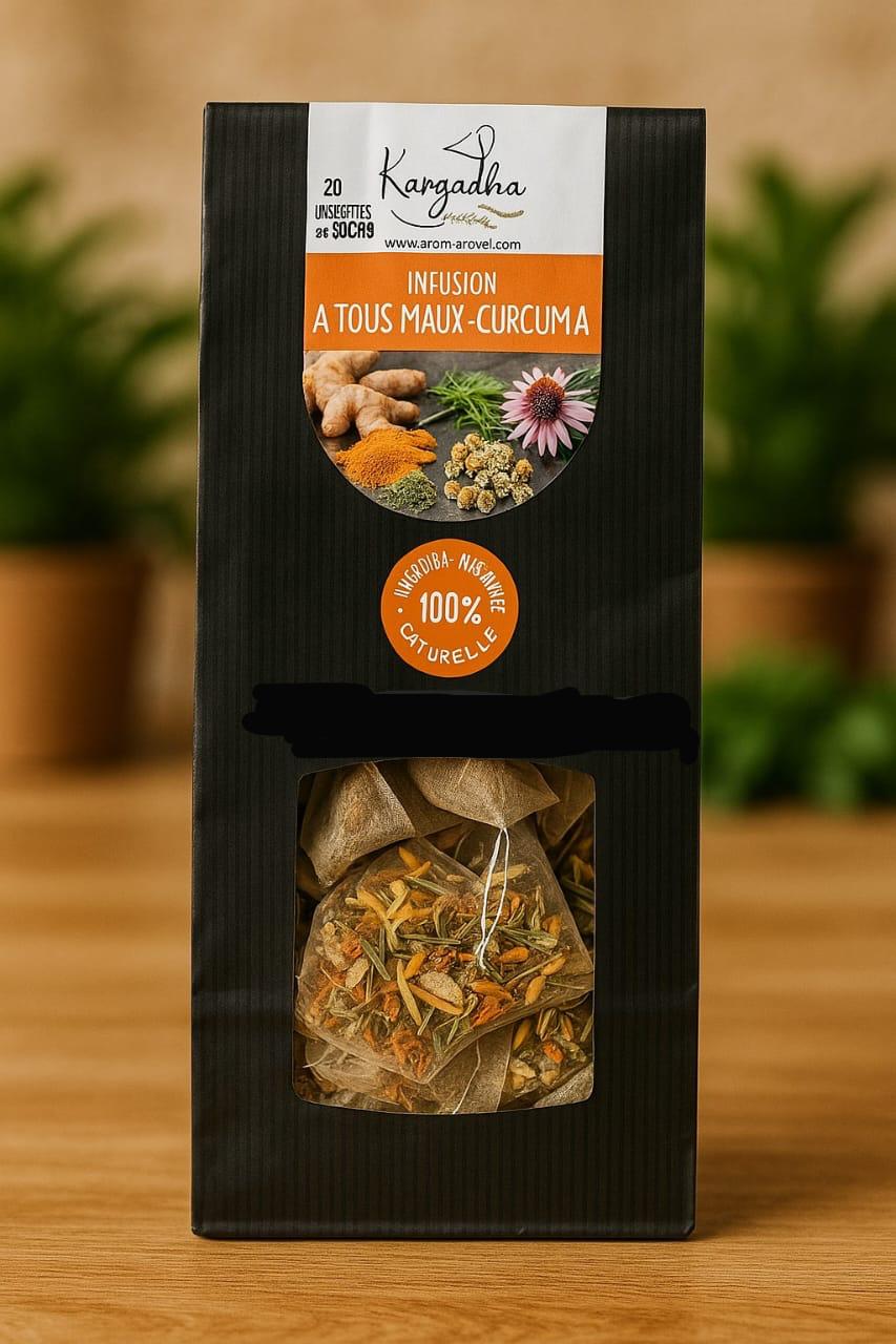 Infusion A Tous Maux- Curcuma