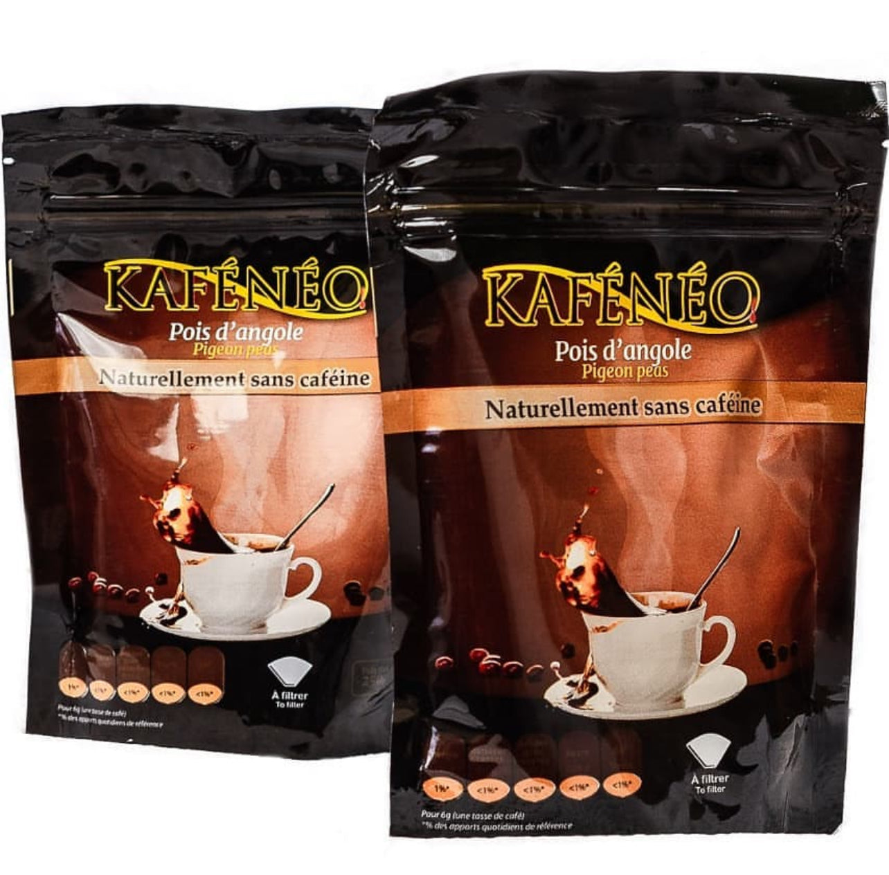 Natco - Pois D'Angole Dans De L'eau Sal?e - Lot 2 De Bo?tes